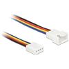 DELOCK Cavo di prolunga PWM connettore ventola 4 Pin 1,0 m