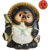 Shigaraki Ware 5-go ceramica Tanuki statuina cane procione giapponese...