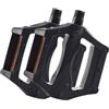 HavenlyCove Pedali piatti in plastica antiscivolo con cuscinetti sigillati catarifrangenti per mountain bike e ciclismo su strada, 11,7 x 9,5 cm