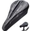 HavenlyCove Per ultra morbido Gel Bike Seat Cushion Cover con assorbimento degli urti per strada MTB Ciclismo - Antiscivolo Silicone Sella Protector 29.5x17cm