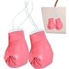 Generic Mini guantoni da boxe, 2 mini guantoni da boxe per specchietto auto | miniatura, chiave borsa natale Pasqua er per borsa auto