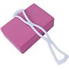 Helilyco 8 fasce di resistenza con orecchie di gatto, per donne, fitness, yoga, casa, palestra, allenamento della forza, viola, 38 cm