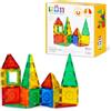 TYTAN Magnetic Tiles 25 pcs Building Set Age 3+ di ZURU | Gioco STEM, Montessori e sensoriale, magneti snap-fit forti, costruisci forme 2D e 3D, sviluppa motricita