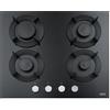 Franke Piano cottura a gas Maris Free Colore FHMF 604 4G C BK 106.0541.748 finitura nero da 60 cm