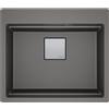 Franke: Lavello una vasca da Incasso KNG PRO 610-53 FTL 114.0751.845 finitura stone grey da 59 cm