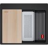 Franke: Lavello una vasca da Incasso KNG PRO 610-53 FTL 114.0751.842 finitura black matt da 59 cm