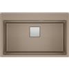 Franke: Lavello una vasca da Incasso KNG PRO 610-73 FTL 114.0751.864 finitura oyster da 79 cm