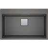 Franke: Lavello una vasca da Incasso KNG PRO 610-73 FTL 114.0751.862 finitura stone grey da 79 cm