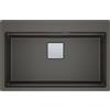 Franke: Lavello una vasca da Incasso KNG PRO 610-73 FTL 114.0751.861 finitura grigio ardesia da 79 cm