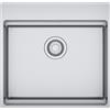 Franke: Lavello una vasca Filotop/Semifilo BOX BXX PRO 210-50 TL 127.0753.795 finitura inox satinato da 53 cm
