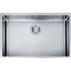 Franke: Lavello una vasca Filotop/Semifilo/Sottotop BOX BXX 210/110-65 127.0751.918 finitura inox satinato da 69 cm