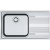 Franke PRONTA CONSEGNA - Franke: Lavello una vasca con gocciolatoio destro da incasso SRX 611-86 LB 101.0356.849 in acciaio inox da 86 cm