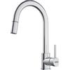 Franke: Miscelatore monocomando con doccetta estraibile POLA J 115.0735.624 finitura cromo