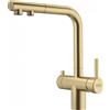 Franke Miscelatore a tripla via bicomando ATLAS NEO CLEAR WATER DOCCIA 120.0758.157 finitura gold