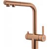 Franke Miscelatore a tripla via bicomando ATLAS NEO CLEAR WATER DOCCIA 120.0758.158 finitura copper