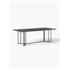 Westwing Collection Tavolo in legno di mango Luca, varie misure - Nero