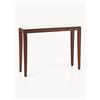 Westwing Collection Consolle effetto marmo Jackson - Marrone