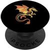 Cool Japanese Dragon Boy Viking Dragon G Ragazzi Drago Ragazza Cinese Drago Stampa Natura For PopSockets PopGrip Adesivo