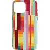 generic Custodia per iPhone 16 Pro Max Grafica geometrica a righe colorate