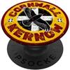 Ptera: For Proud Cornish I Love Cornwall Cornish Chough Uccello con Cornwall Inghilterra Bandiera PopSockets PopGrip Adesivo