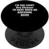 Dry Cleaner-Boss funny sarcastic quote s Pulitore a secco-Boss divertente citazione sarcastica dicendo per quel perso PopSockets PopGrip Adesivo