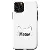 cat tomcat kitten cute pet small house c Custodia per iPhone 11 Pro Miao Gatto