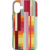 generic Custodia per iPhone 16 Plus Grafica geometrica a righe colorate