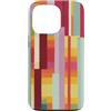 generic Custodia per iPhone 13 Pro Grafica geometrica a righe colorate