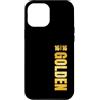 1616 Golden Birthday Custodia per iPhone 12 Pro Max Candela con testo verticale Golden Birthday 16th