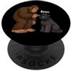 4BigfootLovers Bigfoot Boop Bouvier des Flandres Divertente amante dei cani PopSockets PopGrip Adesivo