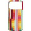 generic Custodia per iPhone 17 Pro Grafica geometrica a righe colorate