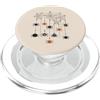 Halloween in October Carino Halloween Ragnatela Spooky Party PopSockets PopGrip per MagSafe