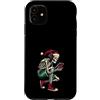 Gamer Christmas Gifts & Holiday Gaming A Custodia per iPhone 11 Scheletro divertente Giocare Video Giochi Natale Gamer