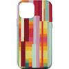 generic Custodia per iPhone 12 mini Grafica geometrica a righe colorate