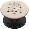 Halloween in October Carino Halloween Ragnatela Spooky Party PopSockets PopGrip Adesivo
