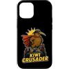 kiwi crusader superhero bird comic hero Custodia per iPhone 12/12 Pro Kiwi Crociato Supereroe Uccello