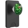 Ghostbusters Slimer Green Ghost Mangia Bistecca 1984 Art Movie PopSockets PopWallet per MagSafe