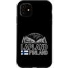 Lapland Finland Travel Souvenirs Custodia per iPhone 11 Lapponia Finlandia Scenic Arch Viaggio Souvenir