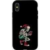 Gamer Christmas Gifts & Holiday Gaming A Custodia per iPhone X/XS Scheletro divertente Giocare Video Giochi Natale Gamer