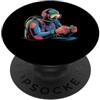 Scuba Diving Merch Best Scuba Divers Poo Immersioni subacquee Controller per videogiochi Womens Mens ARA PopSockets PopGrip Adesivo
