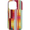 generic Custodia per iPhone 14 Pro Grafica geometrica a righe colorate