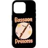 Jazz Band Bassoon Player Merch With Retr Custodia per iPhone 16 Pro Fagotto Principessa Etereo Celeste Cosmico Fagotto