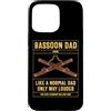 Jazz Band Bassoon Player Merch With Retr Custodia per iPhone 15 Pro Max Definizione di papà fagotto come un papà normale solo molto più forte