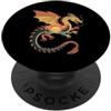 Cool Japanese Dragon Boy Viking Dragon G Ragazzi Drago Ragazza Cinese Drago Stampa Natura For PopSockets PopGrip Adesivo