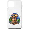 Cool Wombat Leadership Cartoon Art Custodia per iPhone 12 mini Wombat allegro che cammina come un leader audace