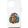 Cool Wombat Leadership Cartoon Art Custodia per iPhone 12 Pro Max Wombat allegro che cammina come un leader audace