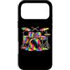 Drums Lover Gifts for Music Drummers Mus Custodia per iPhone 17 Pro Max Batteria colorata Drumming Drumming Percussioni Drummer