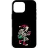 Gamer Christmas Gifts & Holiday Gaming A Custodia per iPhone 16 Pro Max Scheletro divertente Giocare Video Giochi Natale Gamer
