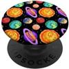 Space System Pattern Artwork Celeste Solare Orbit Grafica PopSockets PopGrip Adesivo