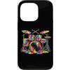 Drums Lover Gifts for Music Drummers Mus Custodia per iPhone 13 Pro Batteria colorata Drumming Drumming Percussioni Drummer